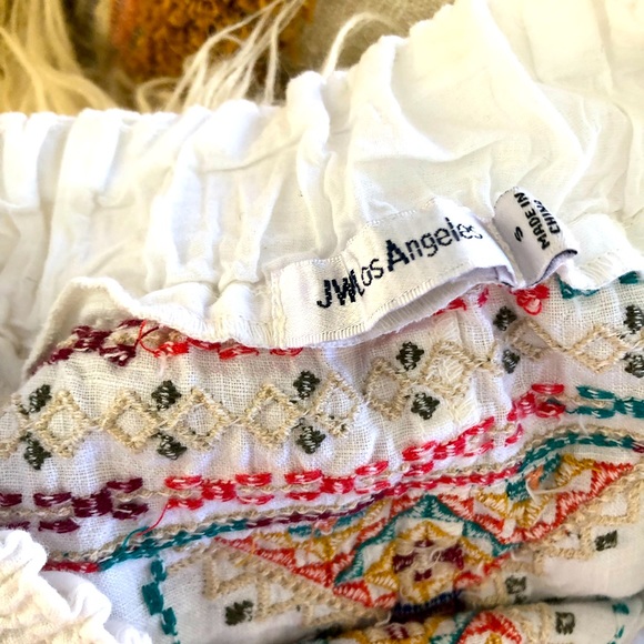 Johnny Was JWLA Verena Linen Skirt - Picture 2 of 3